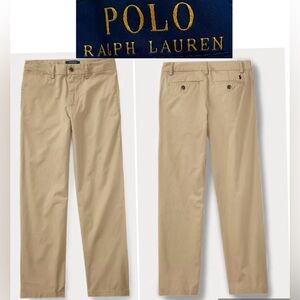 Polo Ralph Lauren Boy’s Sz 8 Khaki Chino‎ Twill Pant